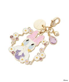 Samantha Thavasa / サマンサタバサ チャーム | 「ドナルドダック」&「デイジーダック」コレクション ファスナーチャーム（デイジー）