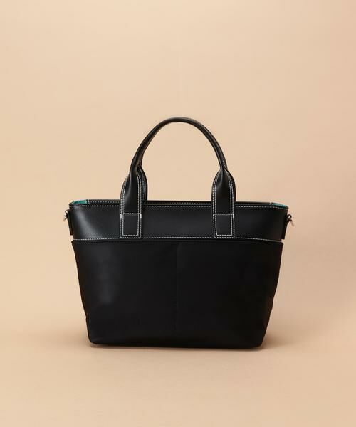 Samantha Thavasa / サマンサタバサ トートバッグ | シンプルナイロン×合皮トート 小サイズ | 詳細2