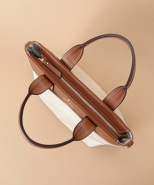 Samantha Thavasa / サマンサタバサ トートバッグ | シンプルナイロン×合皮トート 小サイズ | 詳細9