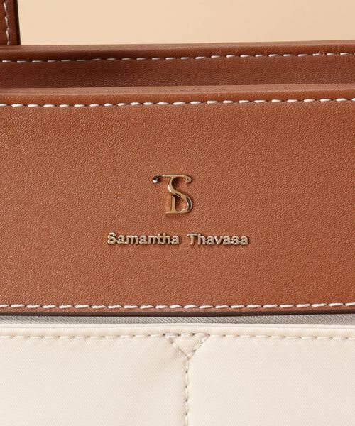 Samantha Thavasa / サマンサタバサ トートバッグ | シンプルナイロン×合皮トート 小サイズ | 詳細11