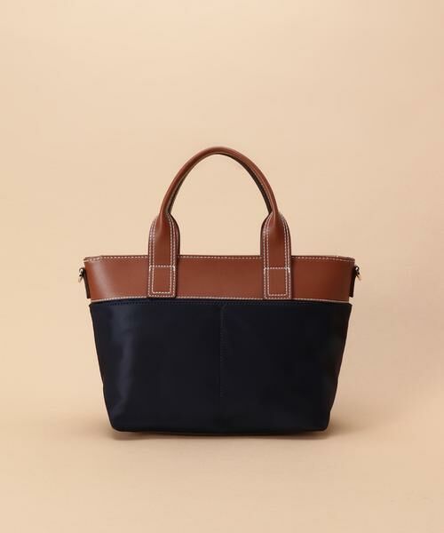 Samantha Thavasa / サマンサタバサ トートバッグ | シンプルナイロン×合皮トート 小サイズ | 詳細14