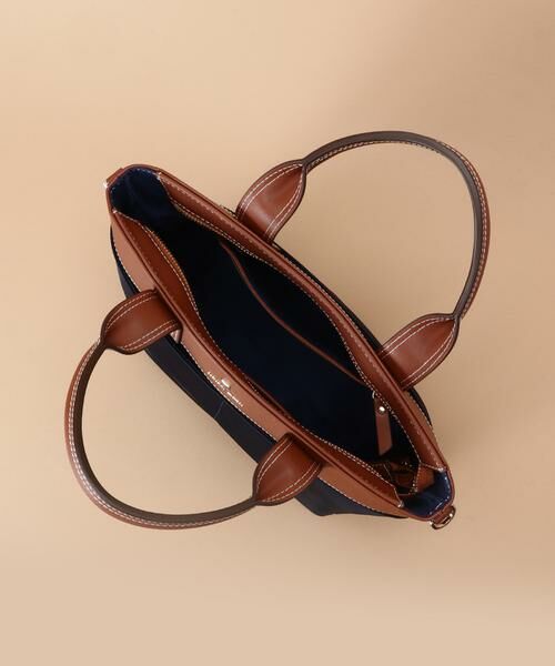 Samantha Thavasa / サマンサタバサ トートバッグ | シンプルナイロン×合皮トート 小サイズ | 詳細16