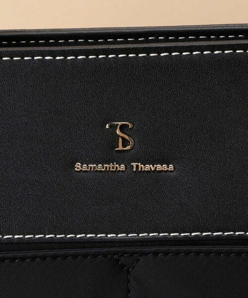 Samantha Thavasa / サマンサタバサ トートバッグ | シンプルナイロン×合皮トート 大サイズ | 詳細5