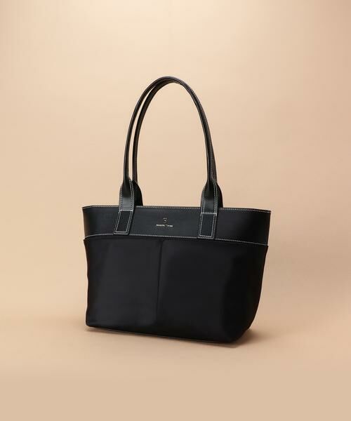 Samantha Thavasa / サマンサタバサ トートバッグ | シンプルナイロン×合皮トート 大サイズ | 詳細6