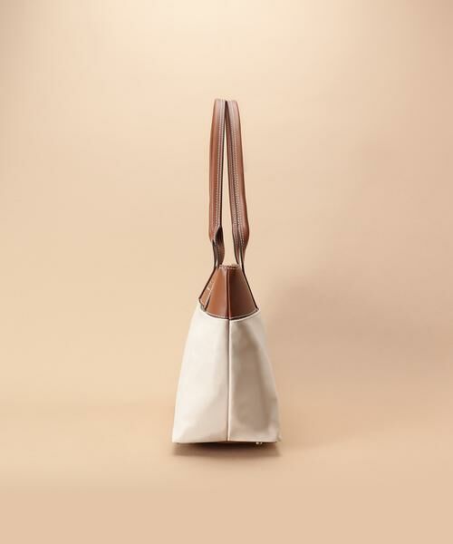 Samantha Thavasa / サマンサタバサ トートバッグ | シンプルナイロン×合皮トート 大サイズ | 詳細7