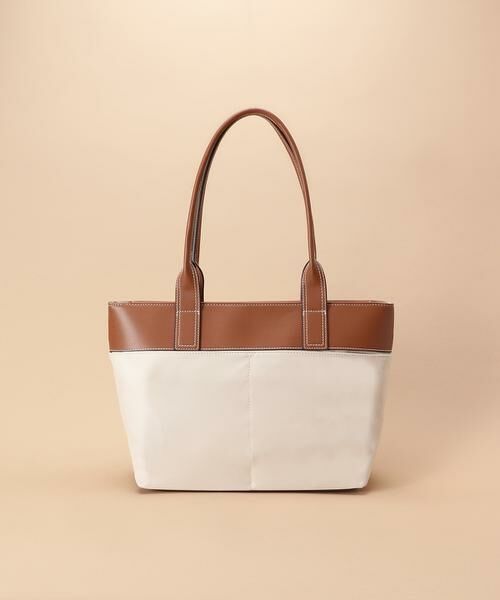 Samantha Thavasa / サマンサタバサ トートバッグ | シンプルナイロン×合皮トート 大サイズ | 詳細8