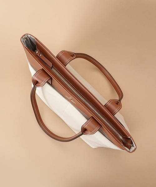 Samantha Thavasa / サマンサタバサ トートバッグ | シンプルナイロン×合皮トート 大サイズ | 詳細9