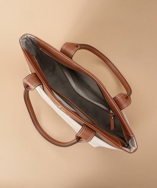 Samantha Thavasa / サマンサタバサ トートバッグ | シンプルナイロン×合皮トート 大サイズ | 詳細10