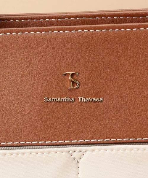 Samantha Thavasa / サマンサタバサ トートバッグ | シンプルナイロン×合皮トート 大サイズ | 詳細11