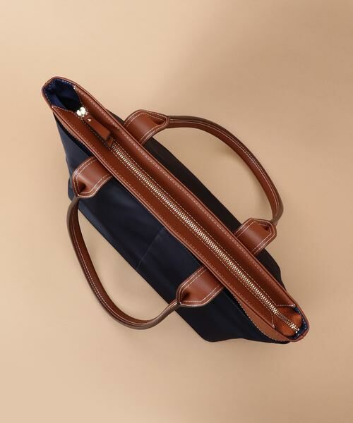 Samantha Thavasa / サマンサタバサ トートバッグ | シンプルナイロン×合皮トート 大サイズ | 詳細16