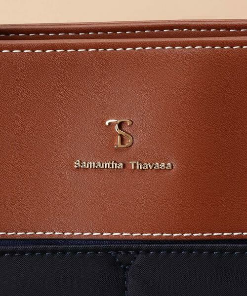 Samantha Thavasa / サマンサタバサ トートバッグ | シンプルナイロン×合皮トート 大サイズ | 詳細18