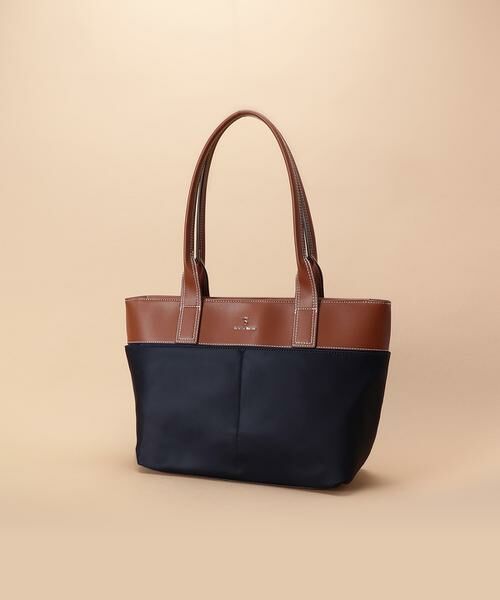 Samantha Thavasa / サマンサタバサ トートバッグ | シンプルナイロン×合皮トート 大サイズ | 詳細19