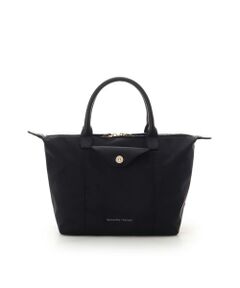 Samantha Thavasa / サマンサタバサ ハンドバッグ | ナイロン×スプリットレザー カジュアルハンドバッグ