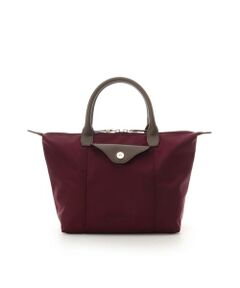 Samantha Thavasa / サマンサタバサ ハンドバッグ | ナイロン×スプリットレザー カジュアルハンドバッグ