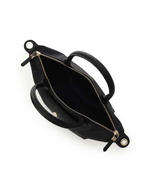 Samantha Thavasa / サマンサタバサ ハンドバッグ | ナイロン×スプリットレザー カジュアルハンドバッグ | 詳細4