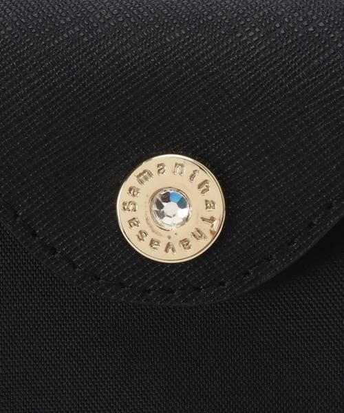 Samantha Thavasa / サマンサタバサ ハンドバッグ | ナイロン×スプリットレザー カジュアルハンドバッグ | 詳細5