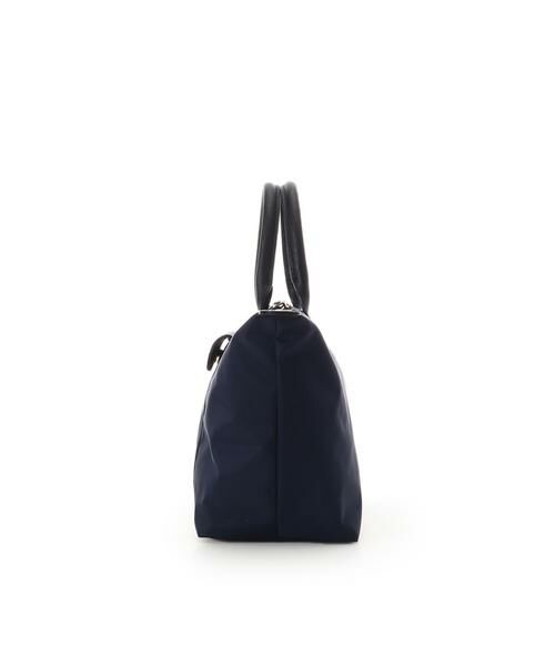 Samantha Thavasa / サマンサタバサ ハンドバッグ | ナイロン×スプリットレザー カジュアルハンドバッグ | 詳細20