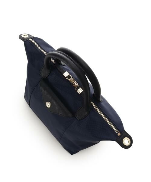 Samantha Thavasa / サマンサタバサ ハンドバッグ | ナイロン×スプリットレザー カジュアルハンドバッグ | 詳細22