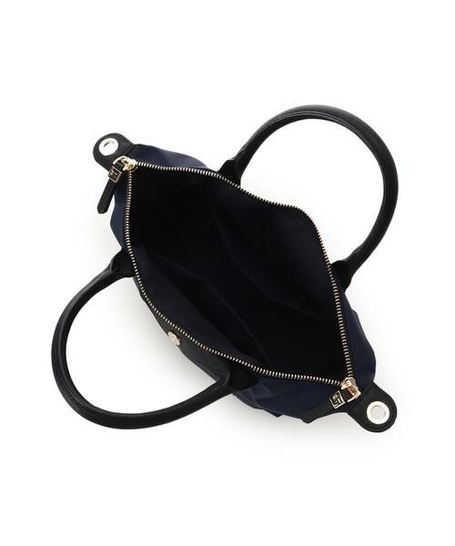 Samantha Thavasa / サマンサタバサ ハンドバッグ | ナイロン×スプリットレザー カジュアルハンドバッグ | 詳細23