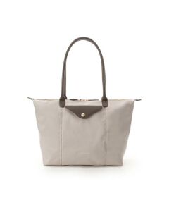 Samantha Thavasa / サマンサタバサ トートバッグ | ナイロン×スプリットレザー カジュアルトートバッグ