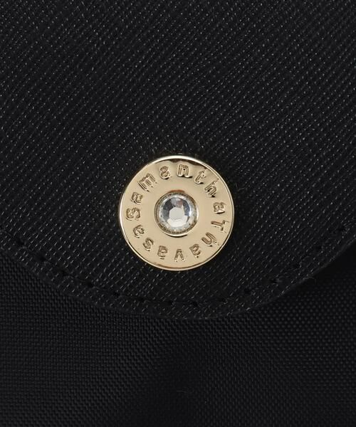 Samantha Thavasa / サマンサタバサ トートバッグ | ナイロン×スプリットレザー カジュアルトートバッグ | 詳細6