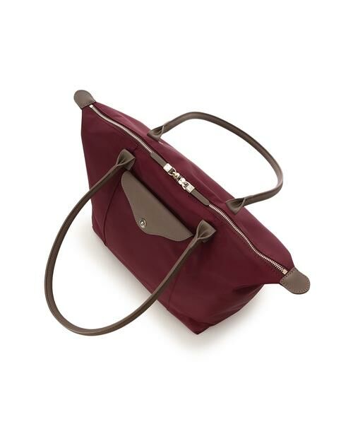 Samantha Thavasa / サマンサタバサ トートバッグ | ナイロン×スプリットレザー カジュアルトートバッグ | 詳細11