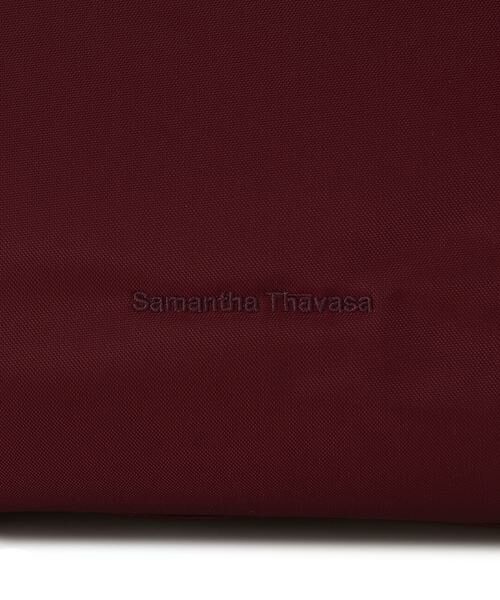 Samantha Thavasa / サマンサタバサ トートバッグ | ナイロン×スプリットレザー カジュアルトートバッグ | 詳細13