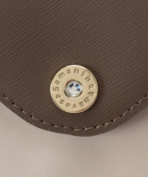 Samantha Thavasa / サマンサタバサ トートバッグ | ナイロン×スプリットレザー カジュアルトートバッグ | 詳細19