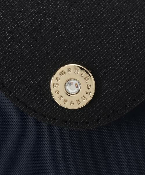 Samantha Thavasa / サマンサタバサ トートバッグ | ナイロン×スプリットレザー カジュアルトートバッグ | 詳細25