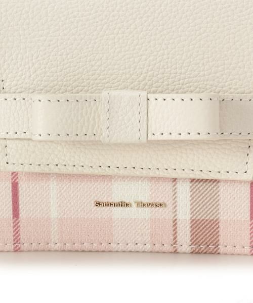 Samantha Thavasa / サマンサタバサ ショルダーバッグ | チェック柄エムシュシュⅢ ショルダーバッグ 小サイズ | 詳細11