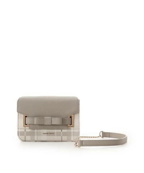 Samantha Thavasa / サマンサタバサ ショルダーバッグ | チェック柄エムシュシュⅢ ショルダーバッグ 小サイズ | 詳細13