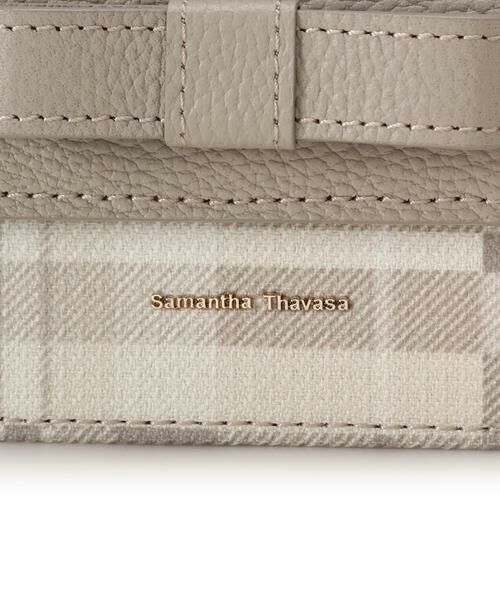 Samantha Thavasa / サマンサタバサ ショルダーバッグ | チェック柄エムシュシュⅢ ショルダーバッグ 小サイズ | 詳細18