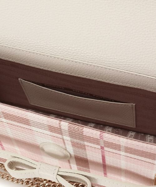 Samantha Thavasa / サマンサタバサ ショルダーバッグ | チェック柄エムシュシュⅢ ショルダーバッグ 大サイズ | 詳細13