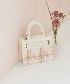 Samantha Thavasa / サマンサタバサ トートバッグ | チェック柄エムシュシュⅢ トートバッグ