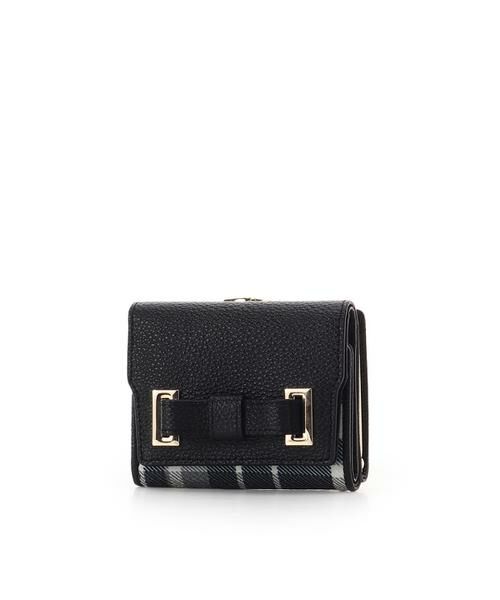 Samantha Thavasa / サマンサタバサ 財布・コインケース・マネークリップ | チェック柄エムシュシュⅢ 口金折財布 | 詳細1