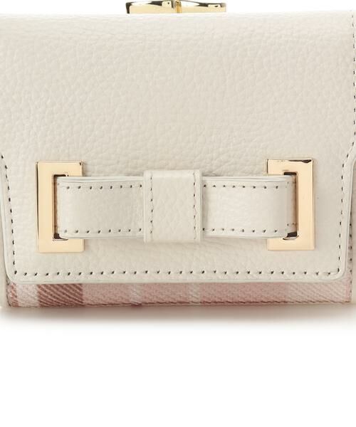 Samantha Thavasa / サマンサタバサ 財布・コインケース・マネークリップ | チェック柄エムシュシュⅢ 口金折財布 | 詳細12