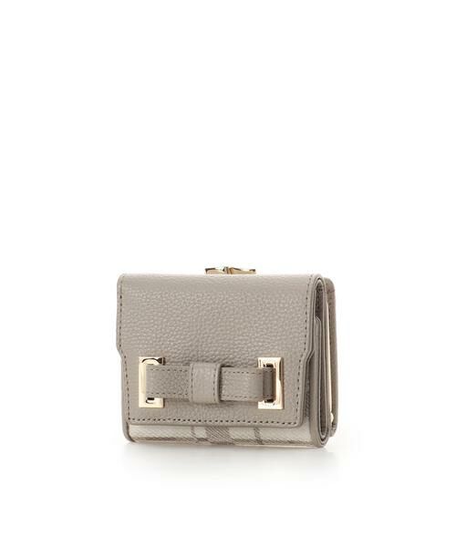 チェック柄エムシュシュⅢ 口金折財布 （財布・コインケース