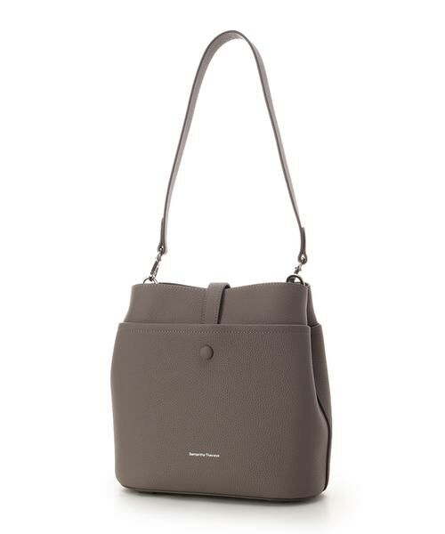 Samantha Thavasa / サマンサタバサ ショルダーバッグ | シンプルデザインソフトレザー 2wayバッグ | 詳細12