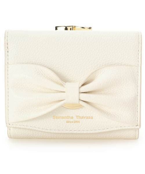Samantha Thavasa / サマンサタバサ 財布・コインケース・マネークリップ | リボンモチーフ口金折財布 | 詳細12