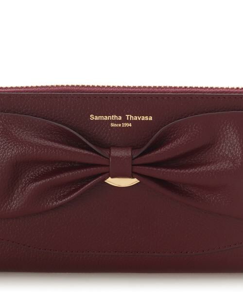 Samantha Thavasa / サマンサタバサ 財布・コインケース・マネークリップ | リボンモチーフ長財布 | 詳細24