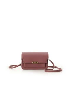 Samantha Thavasa / サマンサタバサ ショルダーバッグ | リボンモチーフ金具スプリットレザーショルダーバッグ