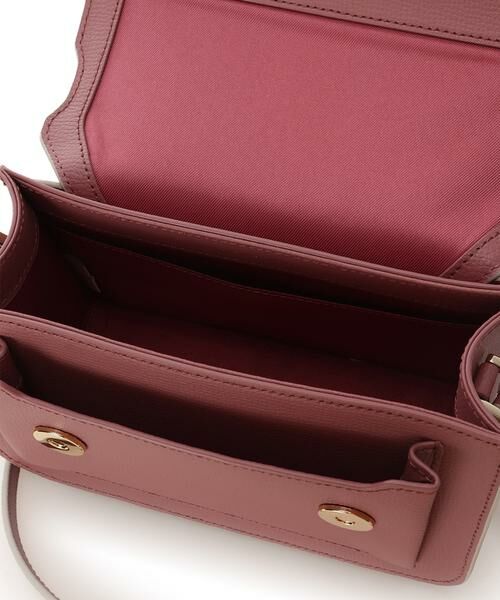 Samantha Thavasa / サマンサタバサ ショルダーバッグ | リボンモチーフ金具スプリットレザーショルダーバッグ | 詳細10