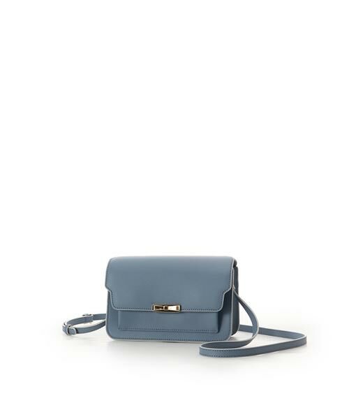 Samantha Thavasa / サマンサタバサ ショルダーバッグ | リボンモチーフ金具スプリットレザーショルダーバッグ | 詳細18