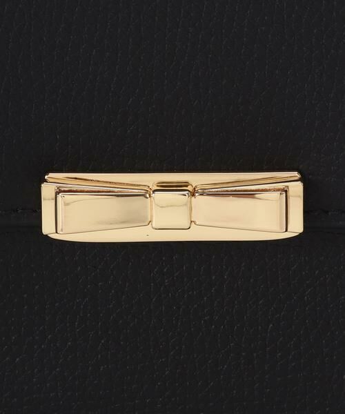 Samantha Thavasa / サマンサタバサ ハンドバッグ | リボンモチーフ金具スプリットレザーワンハンドルバッグ | 詳細5