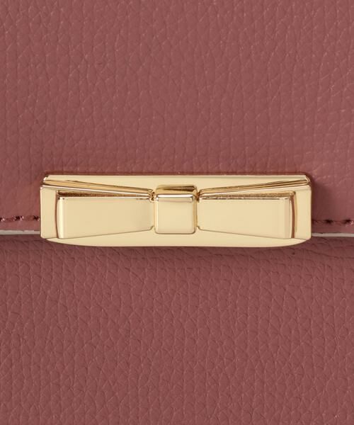 Samantha Thavasa / サマンサタバサ ハンドバッグ | リボンモチーフ金具スプリットレザーワンハンドルバッグ | 詳細11