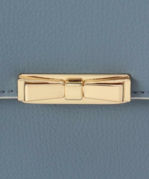 Samantha Thavasa / サマンサタバサ ハンドバッグ | リボンモチーフ金具スプリットレザーワンハンドルバッグ | 詳細17