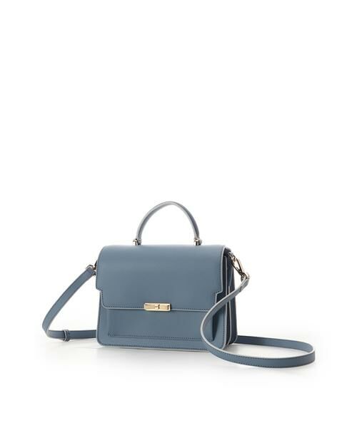 Samantha Thavasa / サマンサタバサ ハンドバッグ | リボンモチーフ金具スプリットレザーワンハンドルバッグ | 詳細18