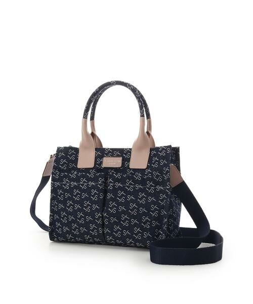 Samantha Thavasa / サマンサタバサ ハンドバッグ | Denim ST Jacquard Ⅱ ハンドバッグ | 詳細5