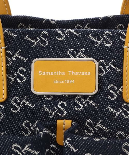Samantha Thavasa / サマンサタバサ ハンドバッグ | Denim ST Jacquard Ⅱ ハンドバッグ | 詳細9
