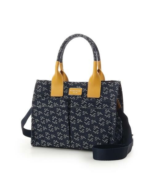 Samantha Thavasa / サマンサタバサ ハンドバッグ | Denim ST Jacquard Ⅱ ハンドバッグ | 詳細10